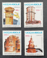 MOZAMBIQUE - 1991 - NEUF**/MNH - Série Complète Mi 1235 / 1238 - YT 1194 / 1197 - FONTAINES BRUNNEN - Mozambique