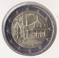 2 Euro Commémoratif Allemagne 2013 - Allemagne