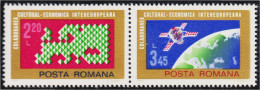 Rumanía Romania 2836/37 1974 Colaboración Económica Y Cultural Europea MNH - Andere & Zonder Classificatie