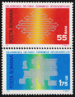 Rumanía  Romania 2602/03 1971 Colaboración Cultural Y Económica Europea MNH - Andere & Zonder Classificatie