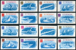 BA/DEP1  Rumanía  Romania  Nº 1834/41 Dentar Y 1842/49 Sin Dentar  1962 MNH - Andere & Zonder Classificatie