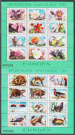 Rumanía HB 191/92 1987 Reservas Naturales De Europa MNH - Other & Unclassified