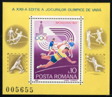 DEP5 Rumanía Romania  HB 144  1980   MNH - Altri & Non Classificati