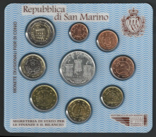 2005 San Marino Divisionale 9 Monete FDC - San Marino