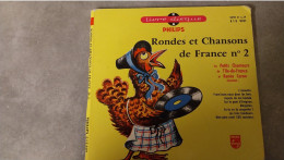 45 TOURS  LIVRE DISQUE RONDES ET CHANSONS DE FRANCE N 3 - Bambini