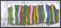 LIECHTENSTEIN  Block 22, Gestempelt, 300 Jahre Oberland, 2012 - Blocs & Feuillets