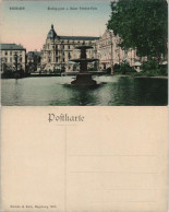 Ansichtskarte Wiesbaden Bowling-green U. Kaiser Friedrich-Platz 1910/1905 - Wiesbaden