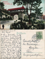 Ansichtskarte Wiesbaden Römer-Tor A.d. Haidenmauer 1908 - Wiesbaden