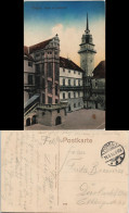 Torgau Schloss Hartenfels Schloss-Hof 1916   1. WK Feldpost - Torgau