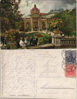 Wiesbaden Kochbrunnen Künstlerkarte Nach Original H. Hoffmann 1920 - Wiesbaden