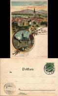 Litho AK Oberursel Taunus Stadt, Kirche - Gel F.-Bockenheim V. Oberursel 1899 - Oberursel