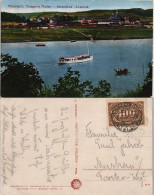 Paulsdorf Dippoldiswalde Gasthof Seeblick Schiff 1923  Gel. 400 Mark Briefmarke - Dippoldiswalde