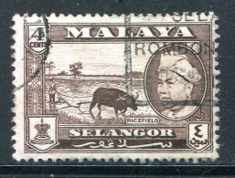 SELANGOR- Y&T N°69- Oblitéré - Selangor