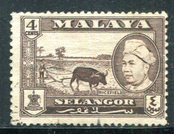 SELANGOR- Y&T N°69- Oblitéré - Selangor