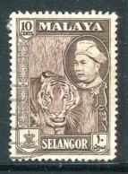 SELANGOR- Y&T N°72- Oblitéré - Selangor