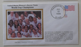 USA FDC 1999 WORLD CUP WINNER FOOTBALL FUSSBALL SOCCER CALCIO VOETBAL FOOT FUTEBOL FUTBOL - Briefe U. Dokumente