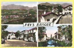 CPSM  PAYS BASQUE  64   Multivues 1968 - Midi-Pyrénées