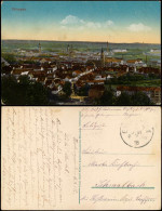 Ansichtskarte Erlangen Panorama-Ansicht 1918   Im 1. Weltkrieg Feldpost Gelaufen - Erlangen