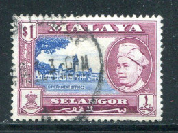 SELANGOR- Y&T N°75- Oblitéré - Selangor