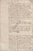 Mons - Manuscript 1795 Houdeng-Goegnies/La Louvière - Le Fief De Pignehau, Famille De Patoul (V2996) - Manuscrits