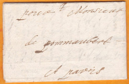 1662 - Lettre Filiale De 2 Pages De Bellac, Haute Vienne Vers Paris - Règne De Louis XIV - ....-1700: Precursori