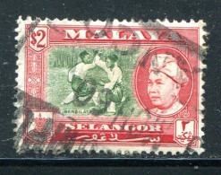 SELANGOR- Y&T N°76- Oblitéré - Selangor