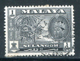 SELANGOR- Y&T N°79- Oblitéré - Selangor