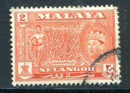 SELANGOR- Y&T N°80- Oblitéré - Selangor