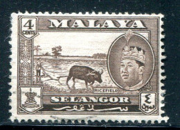 SELANGOR- Y&T N°81- Oblitéré - Selangor