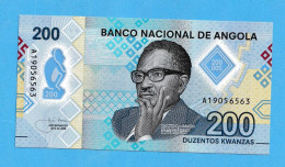 2020 AFRICA ANGOLA  BANK POLIMERO 200 KWANZAS POLYMER POLIMERO UNCIRCULATED - Other - Africa