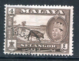 SELANGOR- Y&T N°81- Oblitéré - Selangor