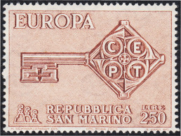 San Marino 720 1968 Europa MNH - Otros & Sin Clasificación