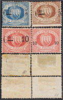 San Marino 8/11 1892 Torres Del Monte Titán Sobrecarga CmiMH - Otros & Sin Clasificación