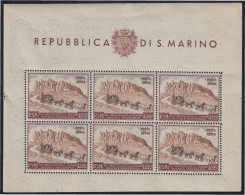 San Marino HB 6 1950/51 75 Aniversario De La UPU MNH - Altri & Non Classificati