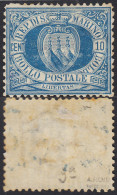 San Marino 3A 1877/90 Torres Del Monte Titán MH - Other & Unclassified