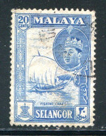 SELANGOR- Y&T N°85- Oblitéré - Selangor