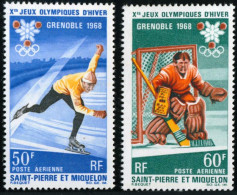 DEP5  San Pedro Y Miguelón  St. Pierre Et Miquelon Nº A 40/41  1968 MNH - Andere & Zonder Classificatie