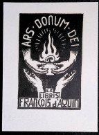 EX LIBRIS FRANCOIS D'AQUIN Per IPSE FECIT L11-F02 - Ex-libris