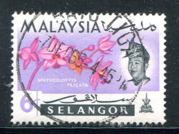 SELANGOR- Y&T N°89- Oblitéré - Selangor