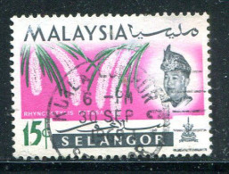 SELANGOR- Y&T N°91- Oblitéré - Selangor
