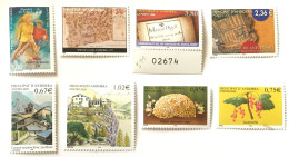 Andorre Vrac Neuf**  : 507 509 511 577 578 579 584 (et Le 585 Avec Trace D'oblitération) - Unused Stamps