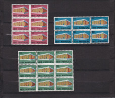 3  Bloc  Europa CEPT 1969   Portugal   Au Total   21 Timbres Neufs ** N° 1070 à 1072 - 1969