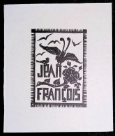 EX LIBRIS FRANCOIS D'AQUIN Per JEAN FRANCOIS L11-F02 #1 - Exlibris