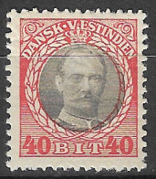 DANISH WEST INDIA..1907..Michel # 47...MLH. - Denmark (West Indies)