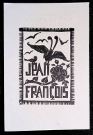 EX LIBRIS FRANCOIS D'AQUIN Per JEAN FRANCOIS L11-F02 #2 - Exlibris