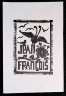 EX LIBRIS FRANCOIS D'AQUIN Per JEAN FRANCOIS L11-F02 #2 - Ex-libris