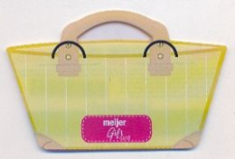 Meijer  U.S.A. Carte Cadeau Pour Collection, Sans Valeur, # Meijer-10 - Tarjetas De Fidelización Y De Regalo