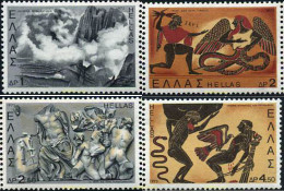 132898 MNH GRECIA 1973 MITOLOGIA GRIEGA - Ongebruikt