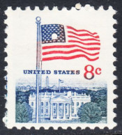 !a! USA Sc# 1338F MNH SINGLE - Flag And White House - Nuovi