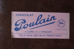 Buvard Chocolat POULAIN - Cocoa & Chocolat